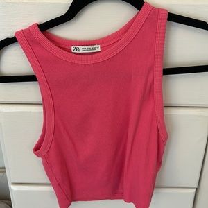 Zara pink tank top